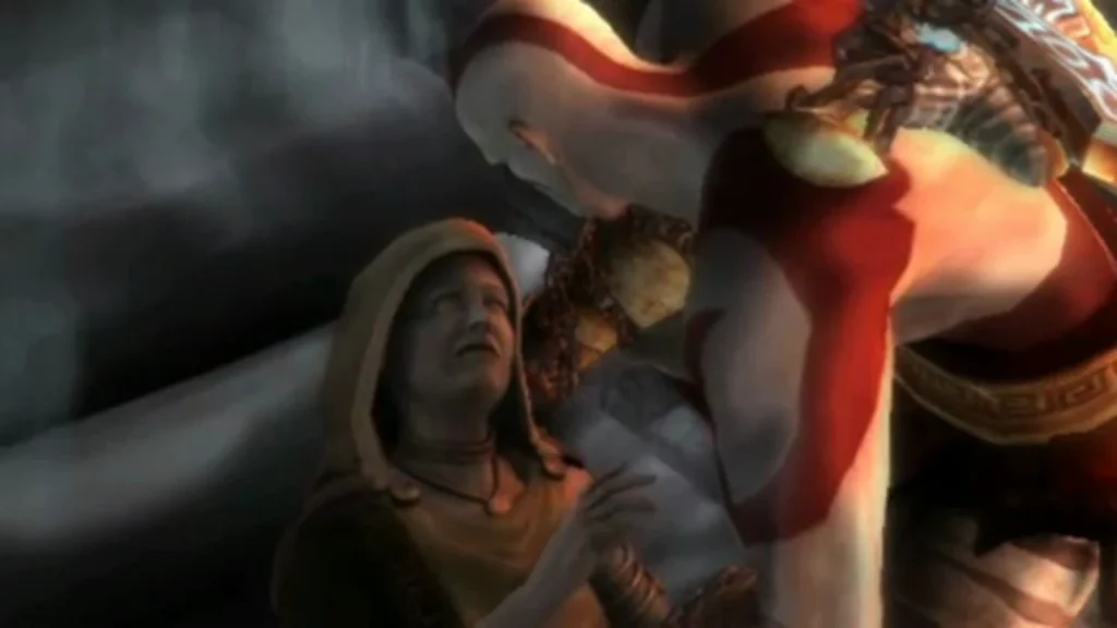 Muerte de Calisto, madre de Kratos