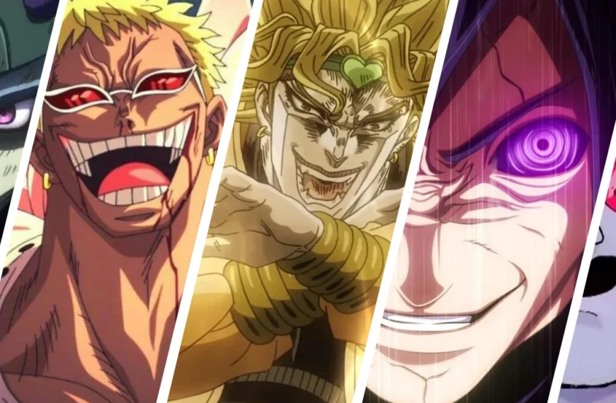 Los 10 Mejores Villanos del Anime que Han…