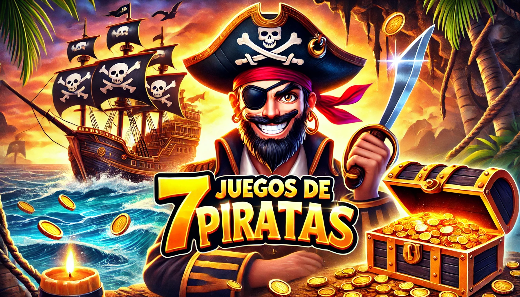 ⚓ 7 Juegos en los que Puedes Ser un Pirata y Navegar los Siete Mares 🏴‍☠️