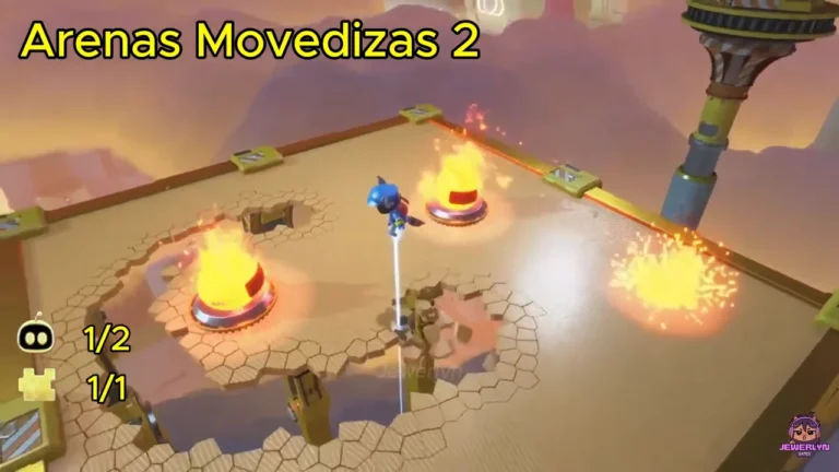Completa Arenas Movedizas 2 al 100% en Astro Bot