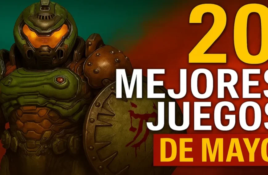 🎮 TOP 20 MEJORES VIDEOJUEGOS DE MAYO 2025