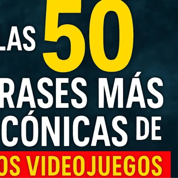 Las 50 frases más icónicas de los videojuegos