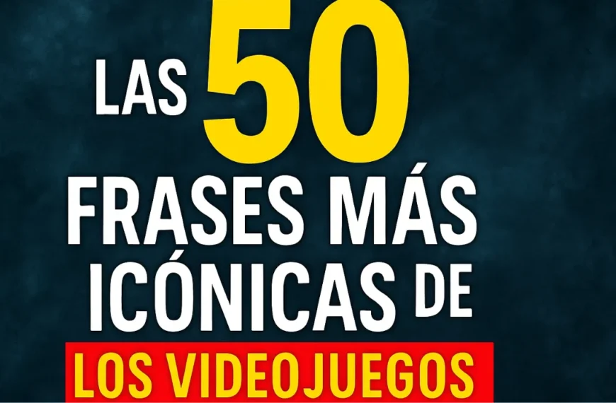 Las 50 frases más icónicas de los videojuegos
